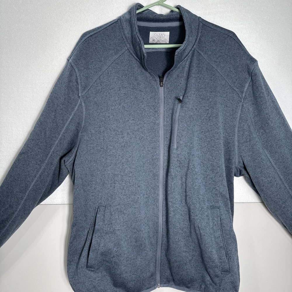 Ocean And Coast Mens XL Jacket‎ Blue  Full Zip Jacket  31104